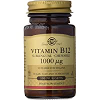 Los mejores  - Solgar Vitamina B12- Comprimidos Masticables- Reduce el Cansancio- Ayuda a Liberar la Energía de los Alimentos- Activa…